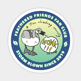 Feathered Friends Fan Club (& Tree Climbing Society) Magnet